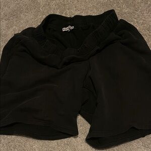 5/$25 Richer Poorer Black Lounge Shorts